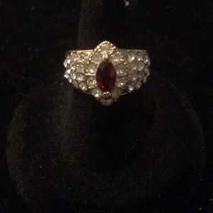 Ruby fashion ring